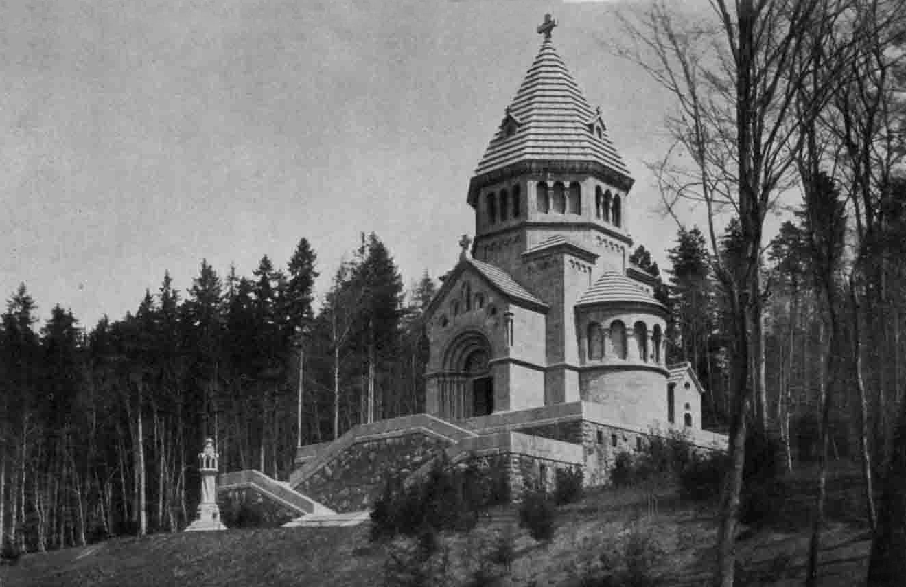 Vorderseite der Votivkapelle, 1901